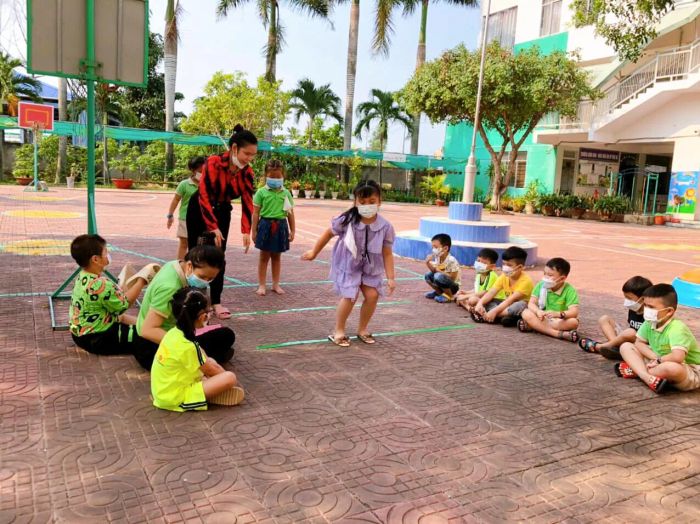 Không gian học tập hiện đại tại Trường MN Song Ngữ Tinh Hoa