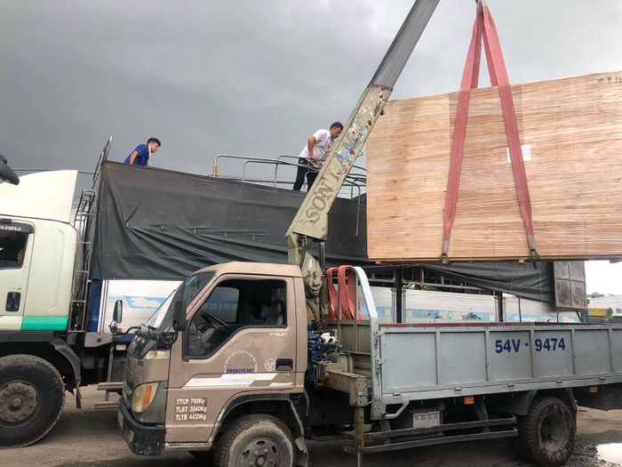 Hình ảnh quy trình đóng gói hàng hóa tại Phương Vy