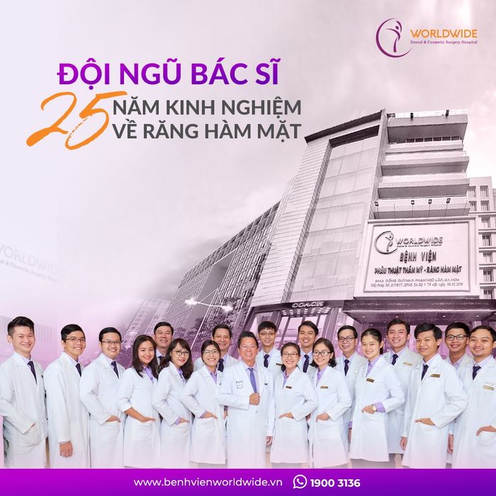Hệ thống trang thiết bị tân tiến tại Bệnh viện Răng Hàm Mặt Worldwide