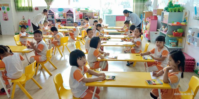 Không gian học tập hiện đại tại Trường Mẫu giáo Họa Mi