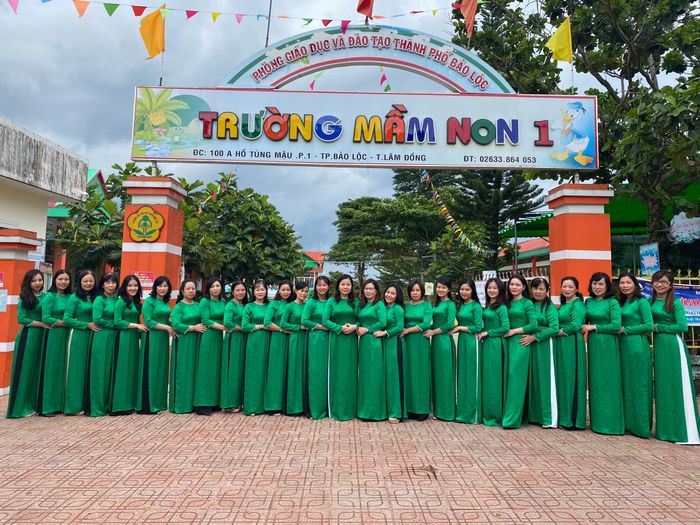 Không gian học tập hiện đại tại Trường Mầm Non 1 Bảo Lộc