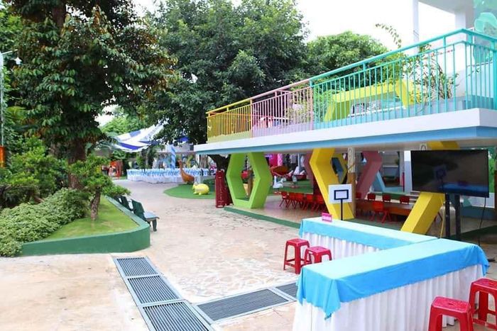 Giờ học sáng tạo tại Mầm Non Sài Gòn