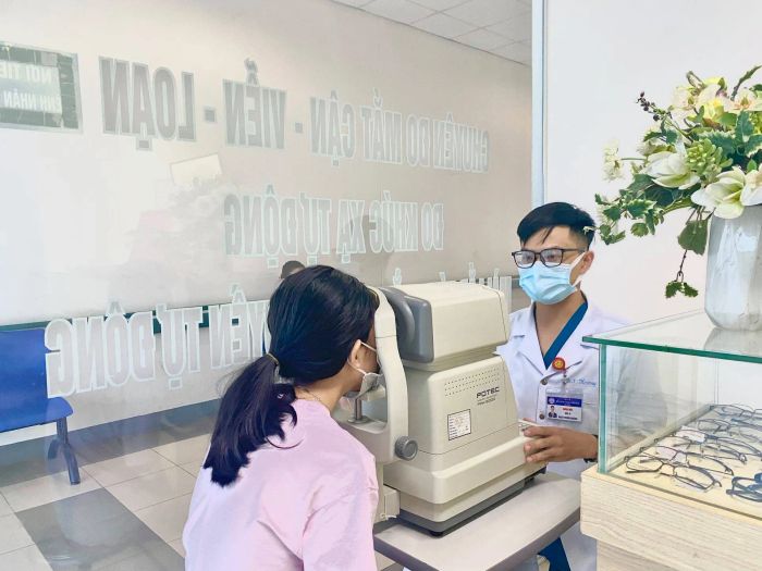 Hình ảnh thực tế Khoa Mắt - Bệnh viện Trung ương Huế Cơ sở 2