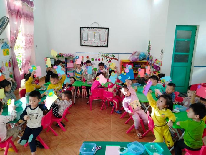 Hình ảnh sinh động về Trường mầm non Hải Hưng