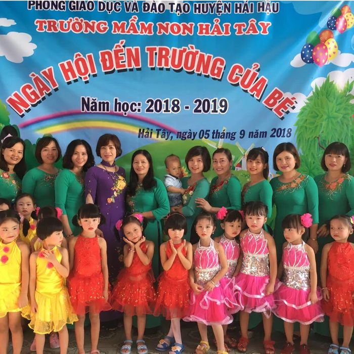 Hình ảnh sinh động về không gian học tập và vui chơi tại Mầm Non Hải Tây - Nơi mỗi góc nhỏ đều thấm đẫm tình yêu thương.