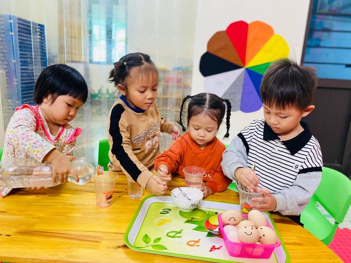Góc học tập sáng tạo tại Baby's House - Nơi trẻ được khám phá thế giới qua những trải nghiệm đầy màu sắc