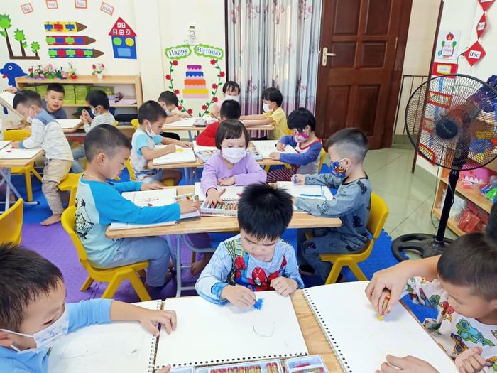 Khoảnh khắc vui chơi hồn nhiên tại Mầm Non Chân Trời Mới - Nơi tuổi thơ được viết nên bằng những nụ cười