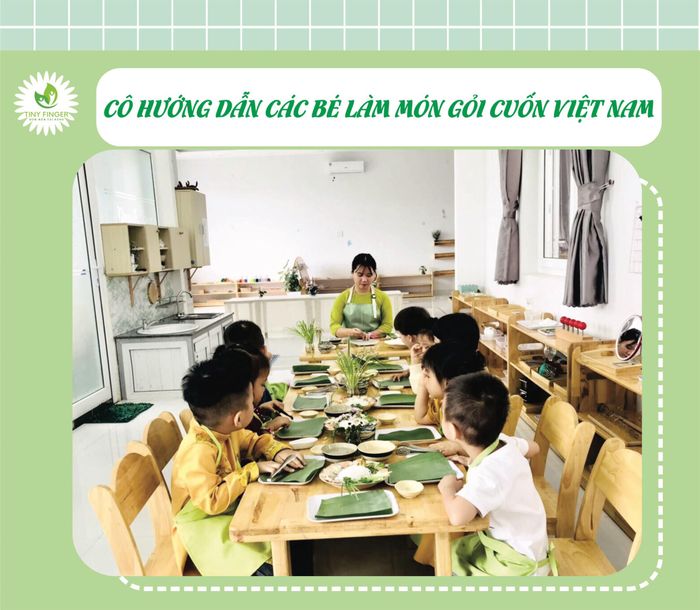 Không gian học tập lý tưởng tại TINY Finger