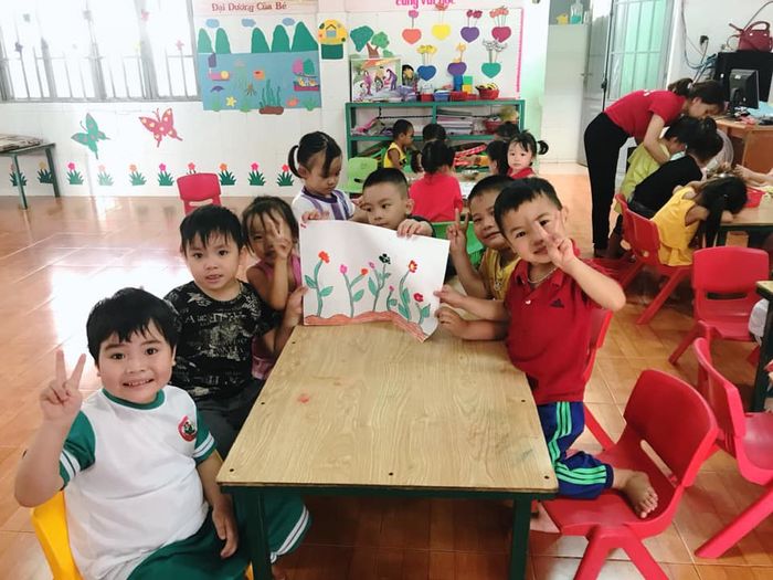 Hoạt động vui chơi sáng tạo tại Trường Mầm Non Họa Mi