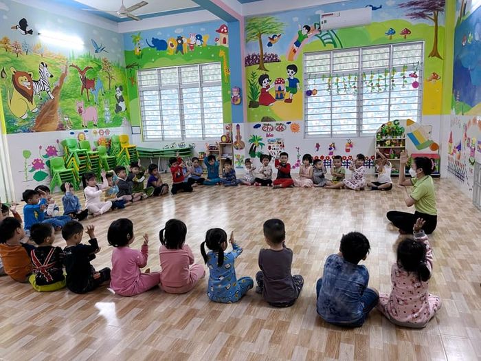 Hình ảnh 1 Trường Mầm non Sao Sáng - Khuôn viên tràn ngập ánh sáng tự nhiên