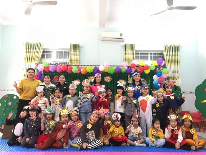 Hình ảnh 2 Trường Mầm non huyện Tuy Phước - Phòng học sáng tạo đầy màu sắc