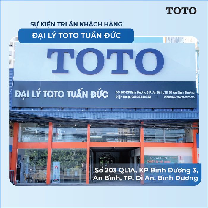 Showroom trưng bày sản phẩm đa dạng tại TDM Tuấn Đức