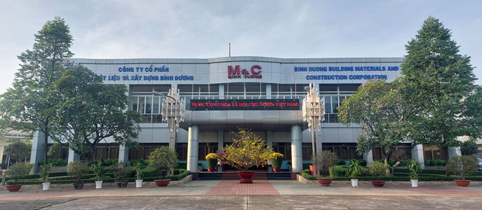 Hình ảnh nhà máy sản xuất hiện đại của VLXD Bình Dương