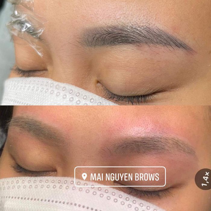 Không gian sang trọng và dịch vụ chuyên nghiệp tại Mai Nguyen Brows