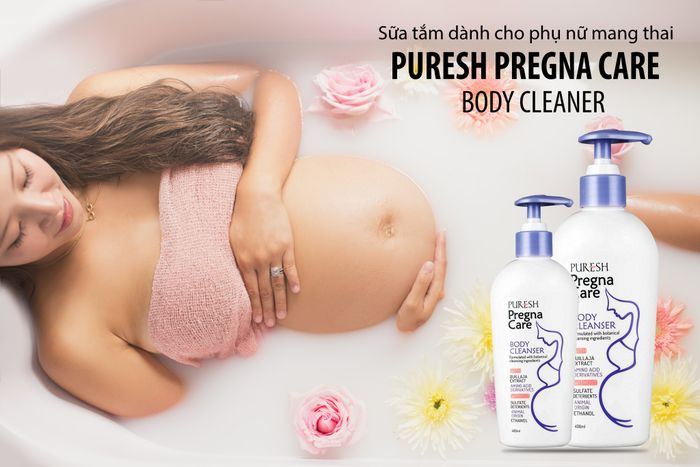 Hình ảnh sản phẩm sữa tắm Puresh Pregna Care Body Cleanser cho mẹ bầu