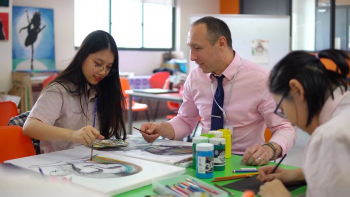 Hình ảnh lớp học tiêu chuẩn quốc tế tại SIS Đà Nẵng