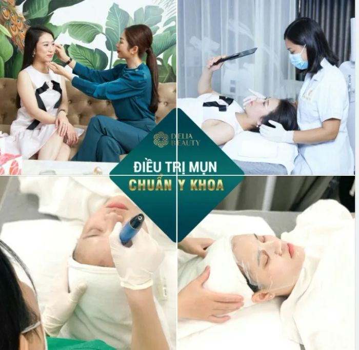 Hình ảnh không gian sang trọng tại Delia Beauty