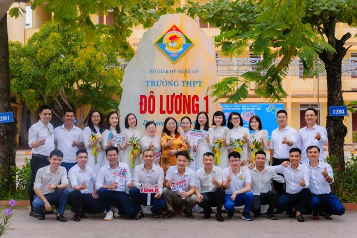 Hình ảnh đặc trưng về Trường THPT Đô Lương 1