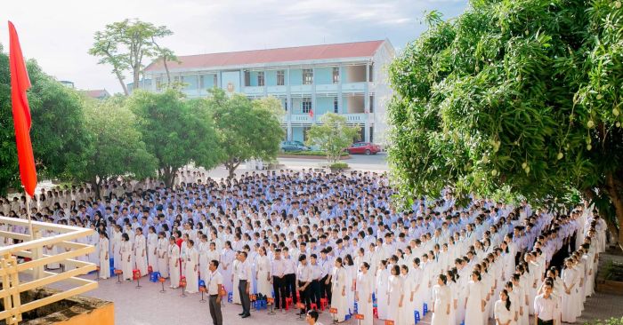 Hình ảnh đặc trưng về Trường THPT Nguyễn Duy Trinh