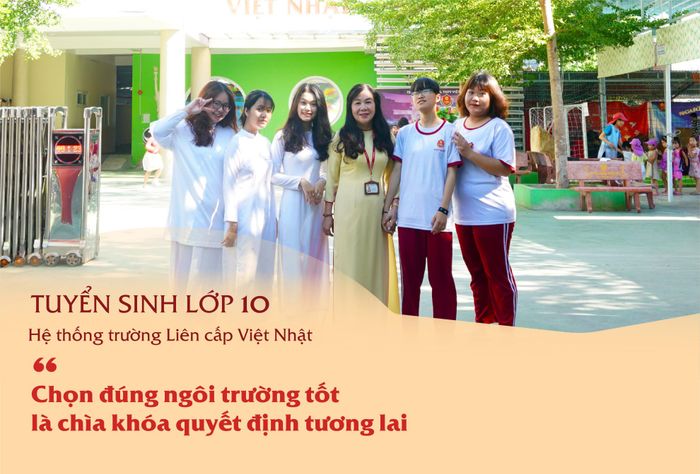 Hình ảnh nổi bật về lớp học tại Hệ thống Giáo dục Việt Nhật