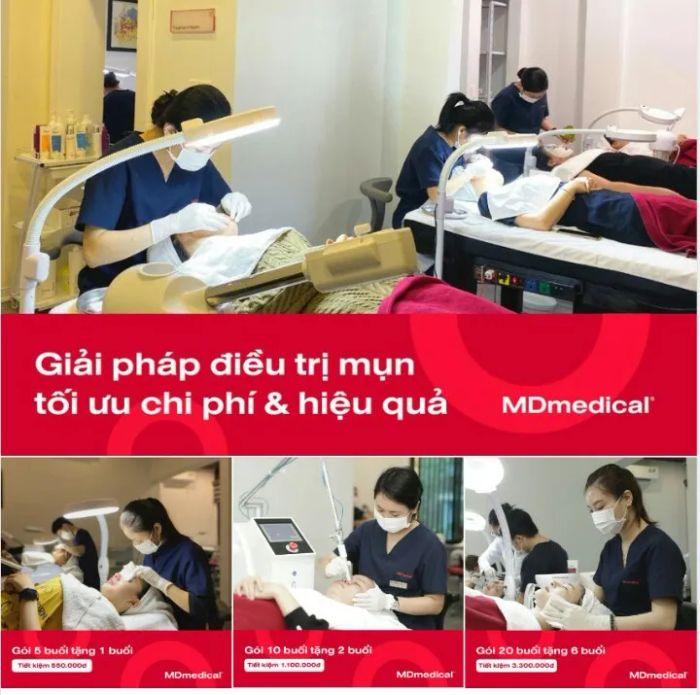 Hình ảnh điều trị tại MDmedical - Trị liệu & Chăm sóc da