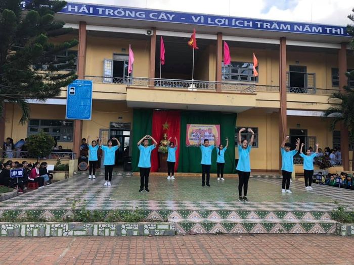 Không gian học tập đầy cảm hứng tại Trường THCS Huỳnh Thúc Kháng