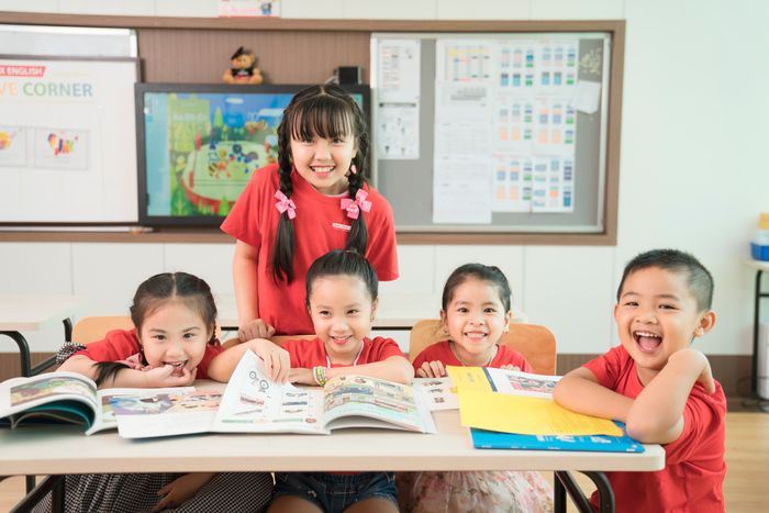 Hình ảnh lớp học tiêu chuẩn quốc tế tại Ocean Edu