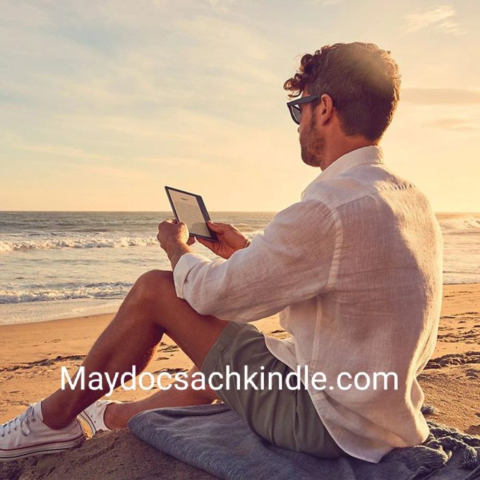 Không gian trưng bày sản phẩm tại Maydocsachkindle.com
