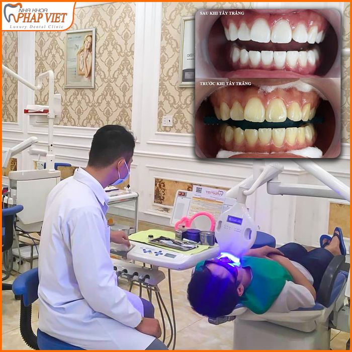 Hình ảnh cơ sở vật chất hiện đại tại Nha Khoa Pháp Việt