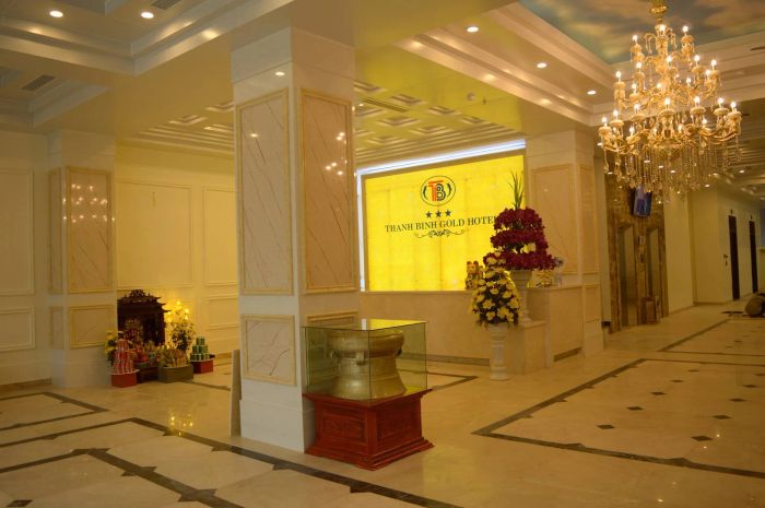 Tầm nhìn tuyệt đẹp ra biển từ Thanh Bình Gold Hotel