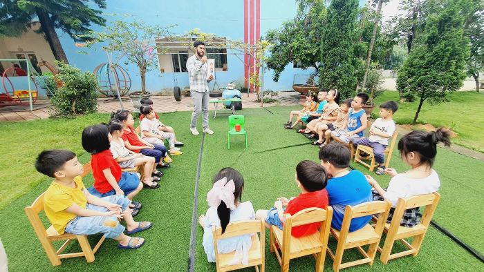 Giờ học tương tác cùng giáo viên bản ngữ tại ICC English Center