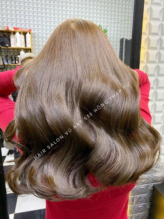 Tác phẩm nghệ thuật tóc tại Hair Salon Vũ Art