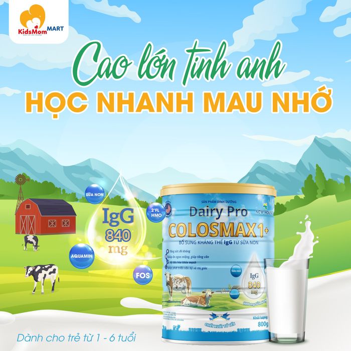 KidsMom MART - Không gian mua sắm đầy màu sắc