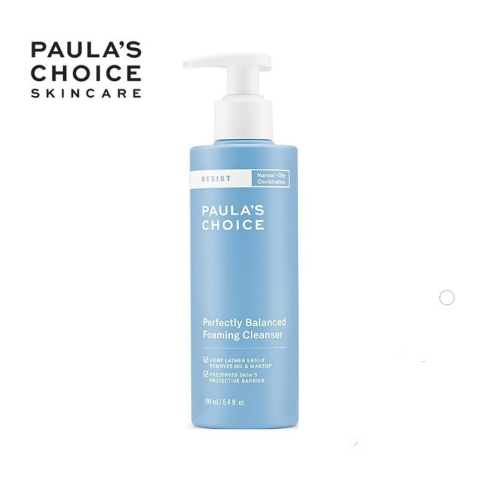Hình ảnh chân thực Sữa rửa mặt Paula's Choice Resist Perfectly Balanced Foaming Cleanser (Ảnh 1)