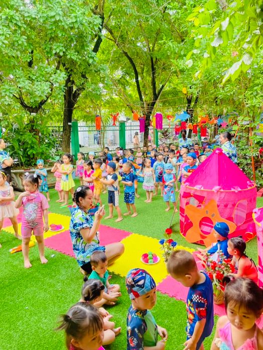Không gian học tập tại Mầm non Búp Sen Xanh