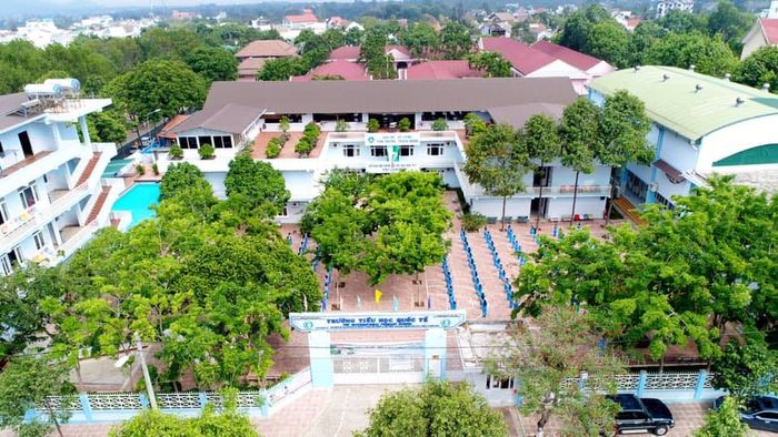 Hình ảnh khuôn viên Trường Tiểu học Quốc Tế Buôn Ma Thuột