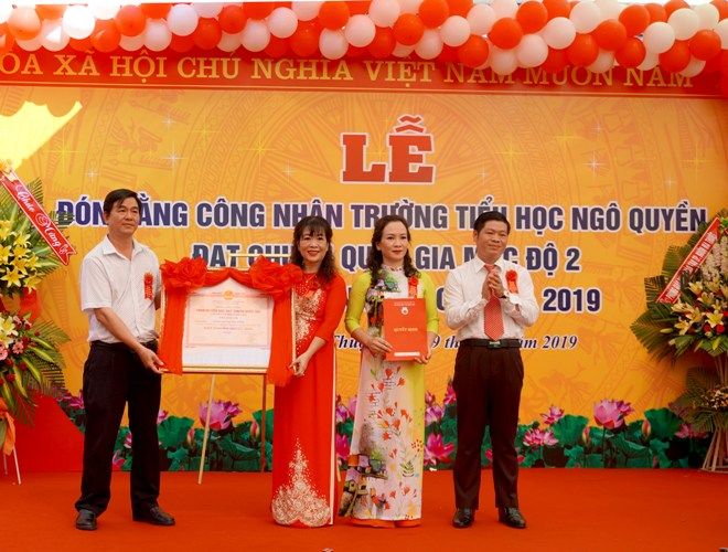 Hình ảnh khuôn viên Trường Tiểu học Ngô Quyền