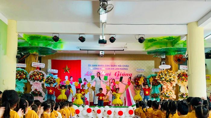 Không gian học tập đầy màu sắc tại Trường Mầm non Dạ Lan Hương