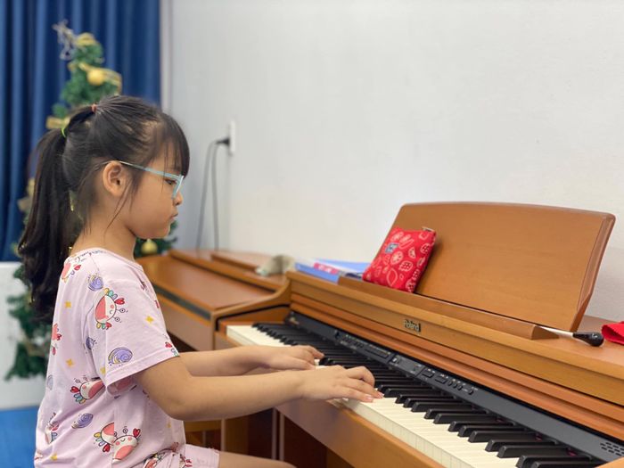 Hình ảnh học viên biểu diễn tại J.Grace Academy