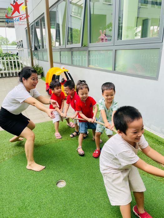 Hình ảnh lớp học tiêu chuẩn quốc tế tại Worldkids Thủ Đức