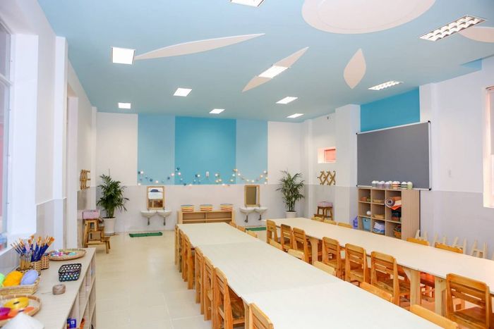 Hình ảnh lớp học hiện đại tại Trường Mầm Non Việt Anh VBIS