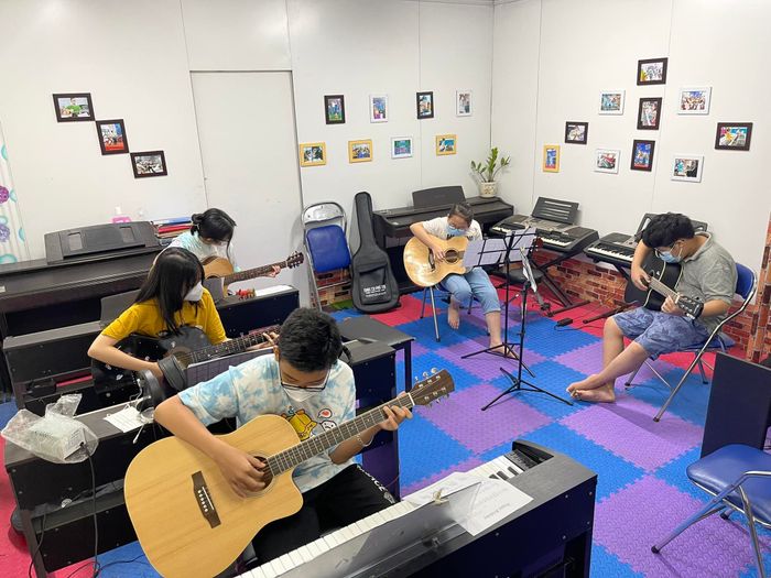 Hình ảnh hoạt động đào tạo tại Trung tâm Kids Music