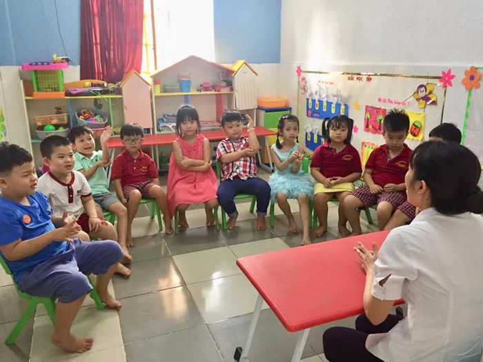 Hình ảnh không gian học tập hiện đại tại Trường Mầm Non ACPI