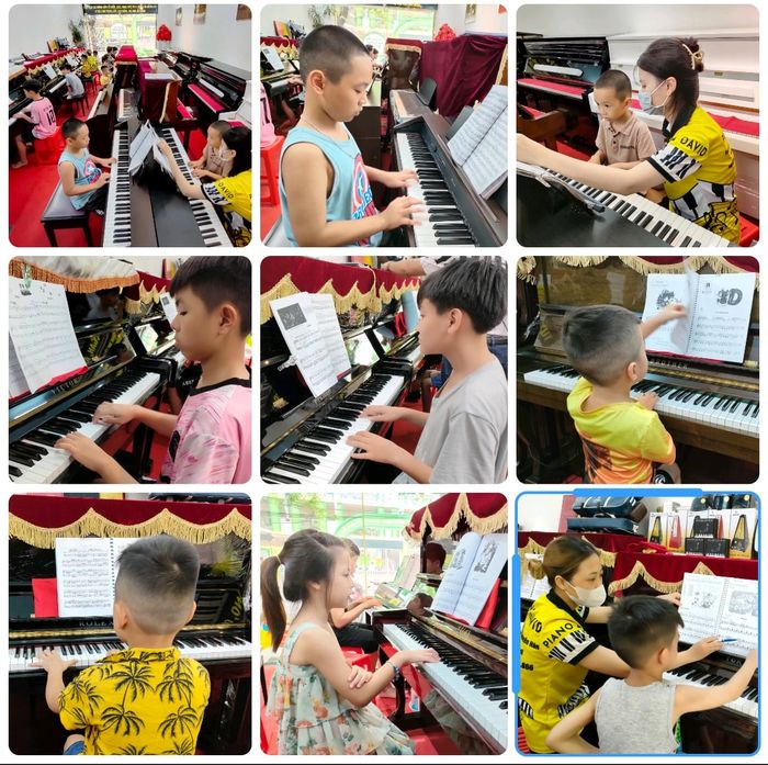 Hình ảnh không gian đào tạo chuyên nghiệp tại Trung Tâm Âm Nhạc David