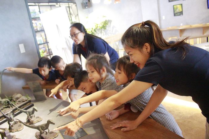 Hình ảnh khuôn viên xanh mát tại Trường Mầm Non Quốc Tế Kindy City