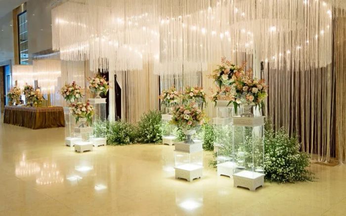 Hình ảnh sảnh tiệc lộng lẫy tại Crown Palace