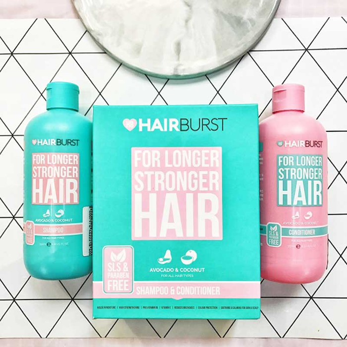 HAIRBURST Avocado & Coconut - trải nghiệm chăm sóc tóc đẳng cấp từ nước Anh