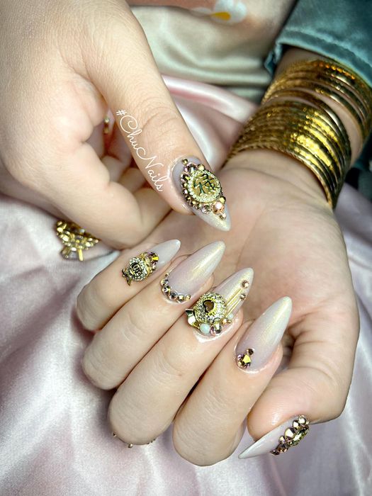 Hình ảnh ấn tượng về không gian tiệm Chu Nails