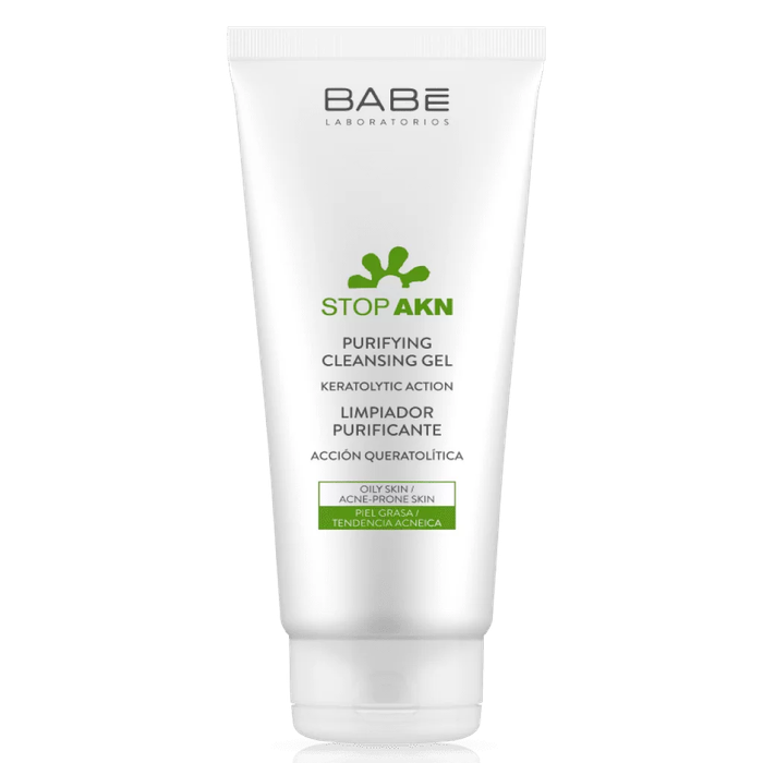 Hình ảnh thực tế Sữa rửa mặt BABE Stop AKN Purifying Cleansing Gel