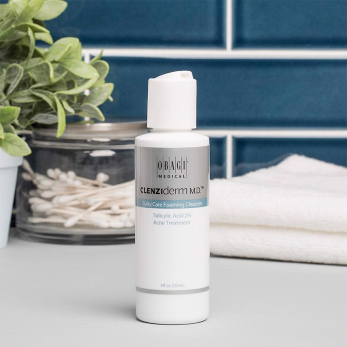 Hình ảnh thực tế Sữa rửa mặt Obagi Clenziderm MD Daily Care Foaming Cleanser